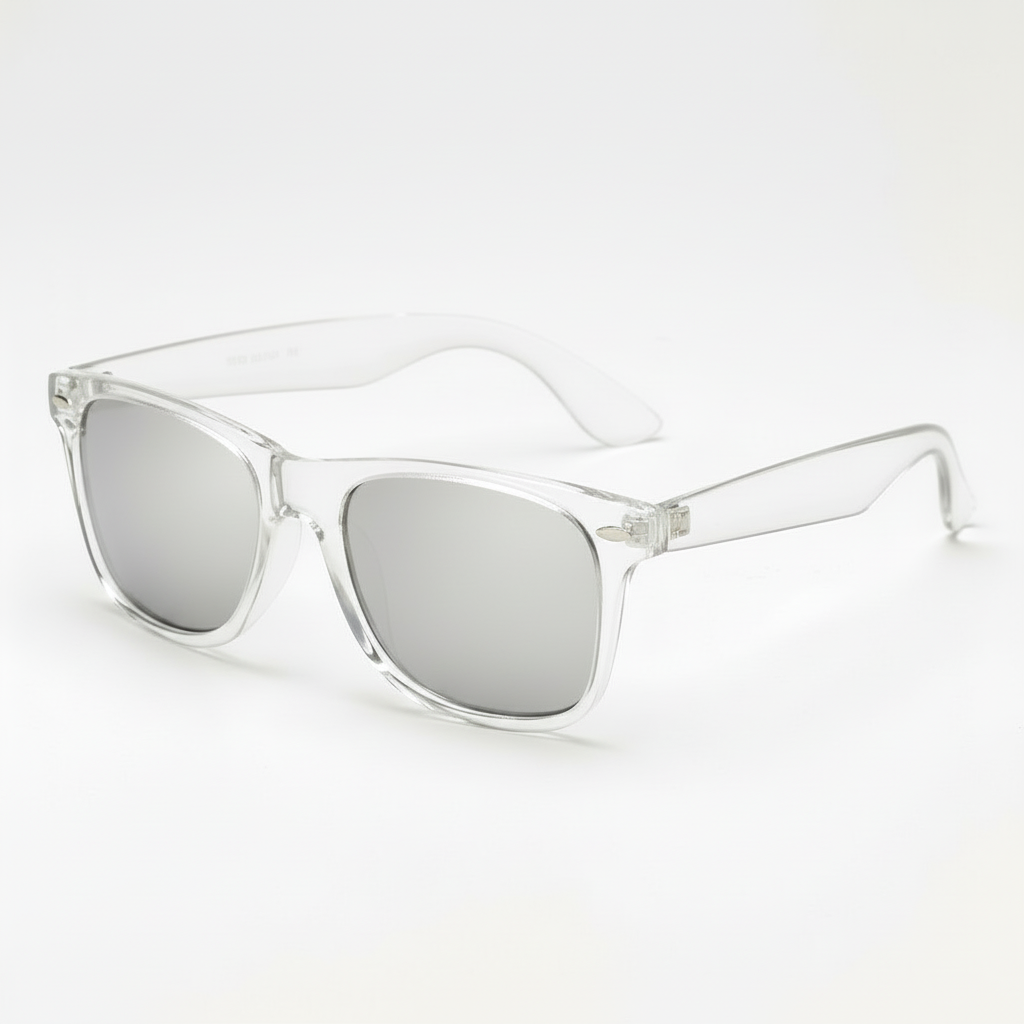 SekelBoer WarBlade Clear Frame & Silver Lense - SekelBoer